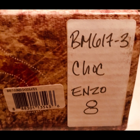 New Men’s Old Gringo Brown Enzo Wingtip Ankle Dress Boot Style#BM617-3 Size 8 - Picture 5 of 8